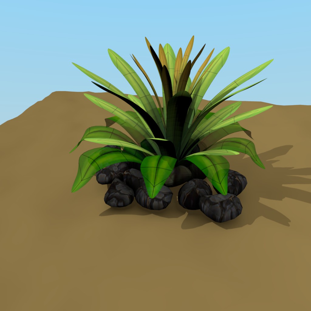 Low Poly PLANT preview image 1